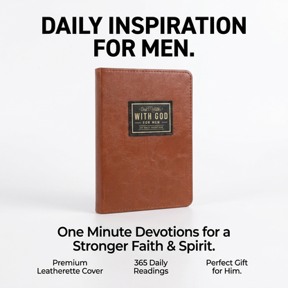 A Little God Time for Men: 365 Daily Devotions Hardcover Book