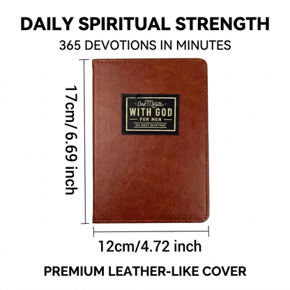 A Little God Time for Men: 365 Daily Devotions Hardcover Book